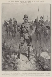 Der Hauptbritische Militärunterzeichner der Friedensbedingungen
